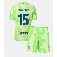 Barcelona Andreas Christensen #15 Rezervni Dres za djecu 2024-25 Kratak Rukav (+ Kratke hlače)